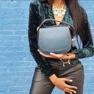 Limited Edition Coach Saddle Crossbody Bag